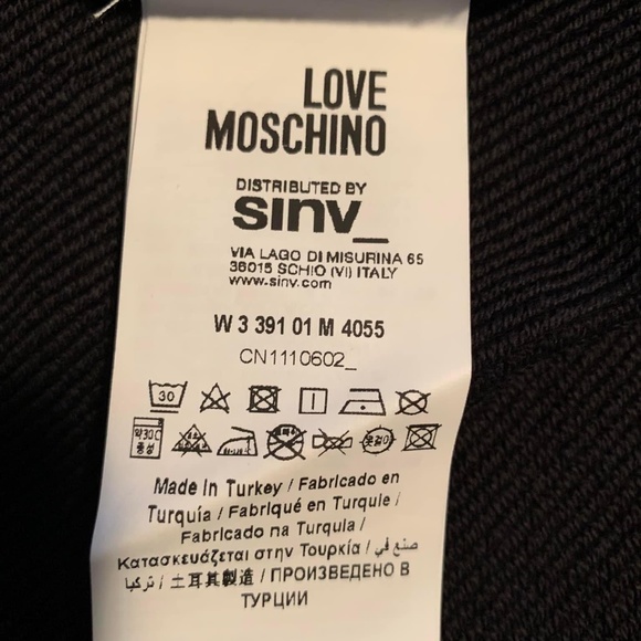 Love Moschino Logo Full- Zip Hoodie - Picture 7 of 11